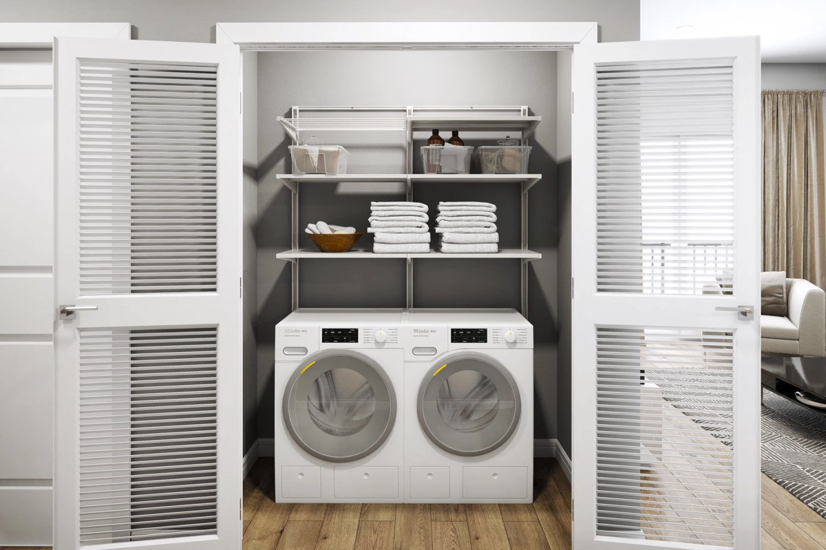 In-unit laundry